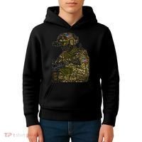 US Special Force Soldier Army Kids Hoodie thumb 4