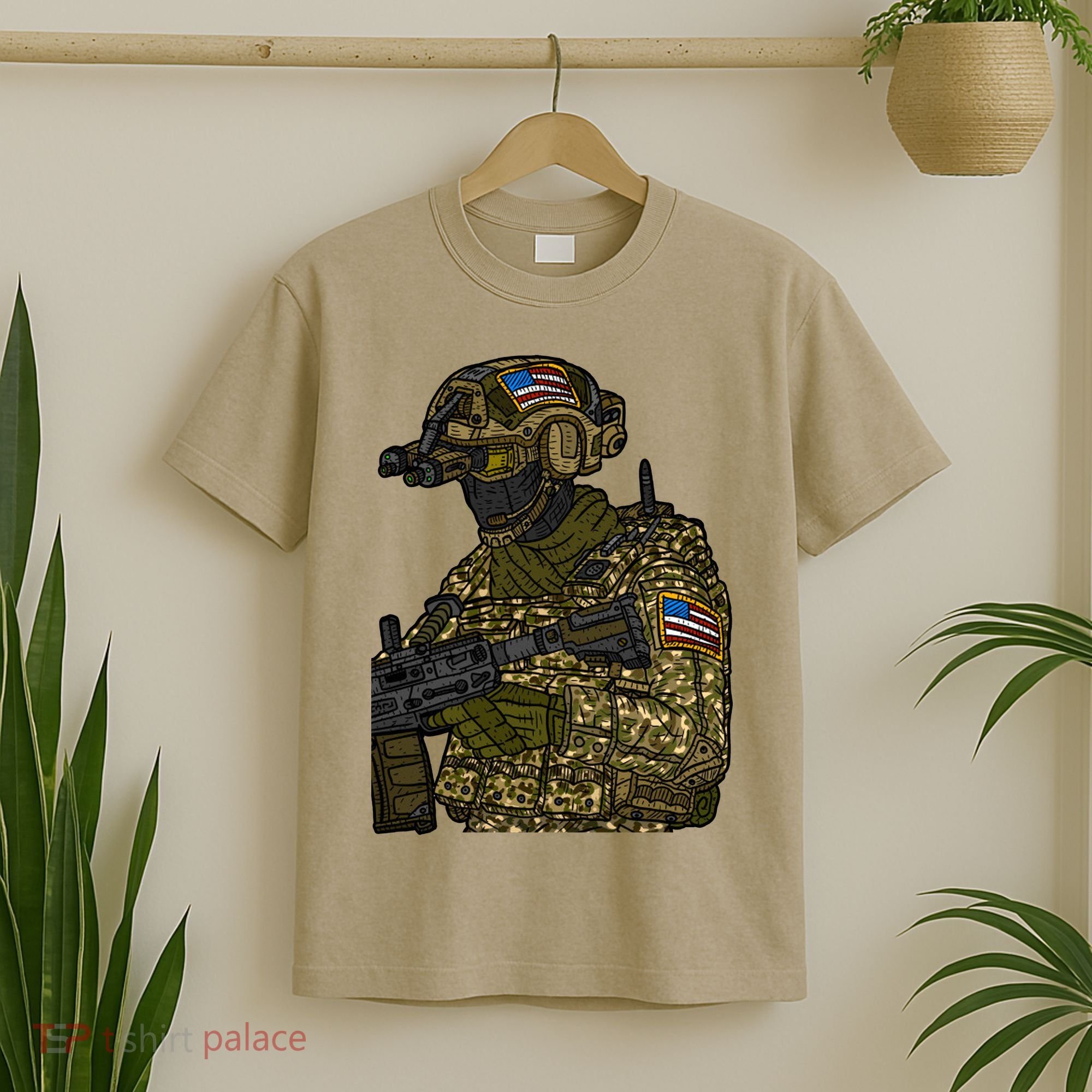 US Special Force Soldier Army T-Shirt