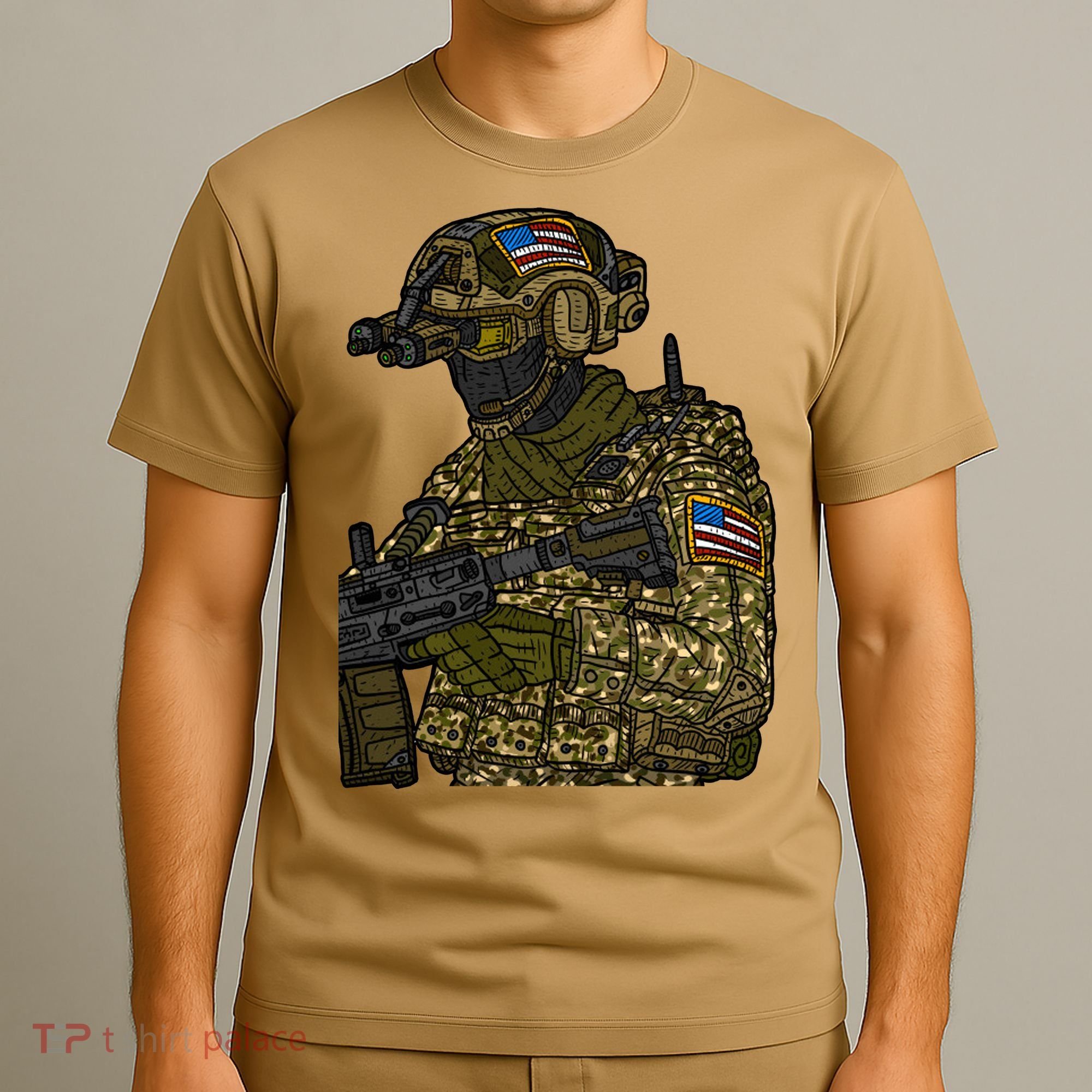 US Special Force Soldier Army T-Shirt