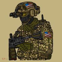 US Special Force Soldier Army T-Shirt thumb 7