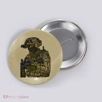US Special Force Soldier Army Button thumb 0