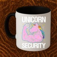 Unicorn Security Funny Costume Police Gift For Men Women Coffee Mug thumb 2