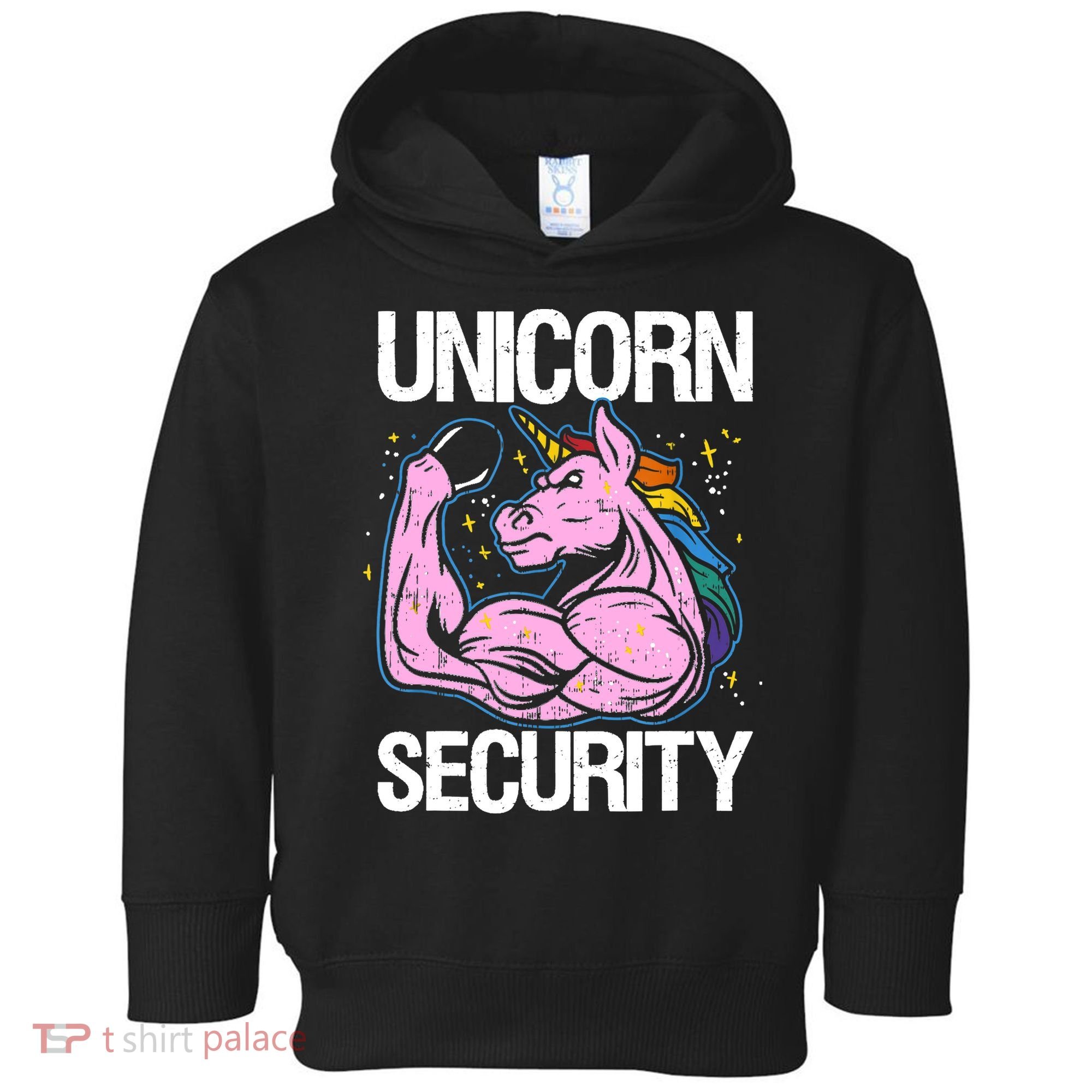 Unicorn Security Funny Costume Police Gift For Men Women Toddler Hoodie