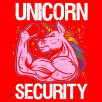 Unicorn Security Funny Costume Police Gift For Men Women Santa Hat thumb 1