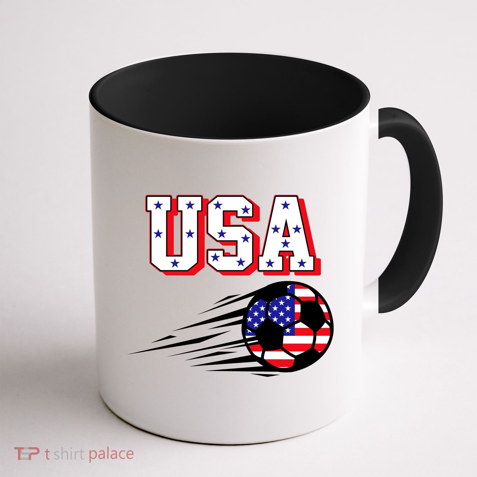 USA Soccer Fan Coffee Mug