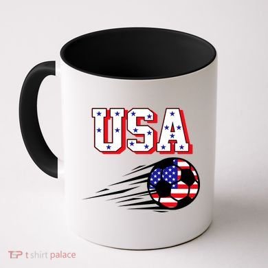 USA Soccer Fan Coffee Mug