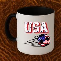 USA Soccer Fan Coffee Mug thumb 2