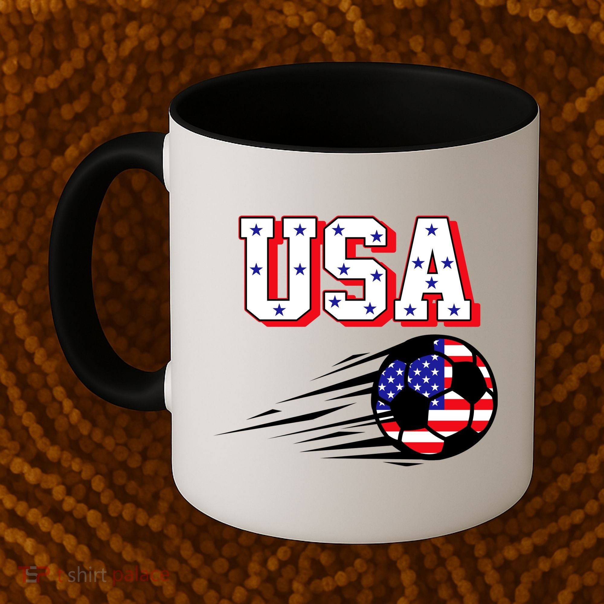 USA Soccer Fan Coffee Mug