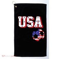 USA Soccer Fan Golf Towel thumb 0