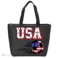 USA Soccer Fan Tote Bag thumb 0