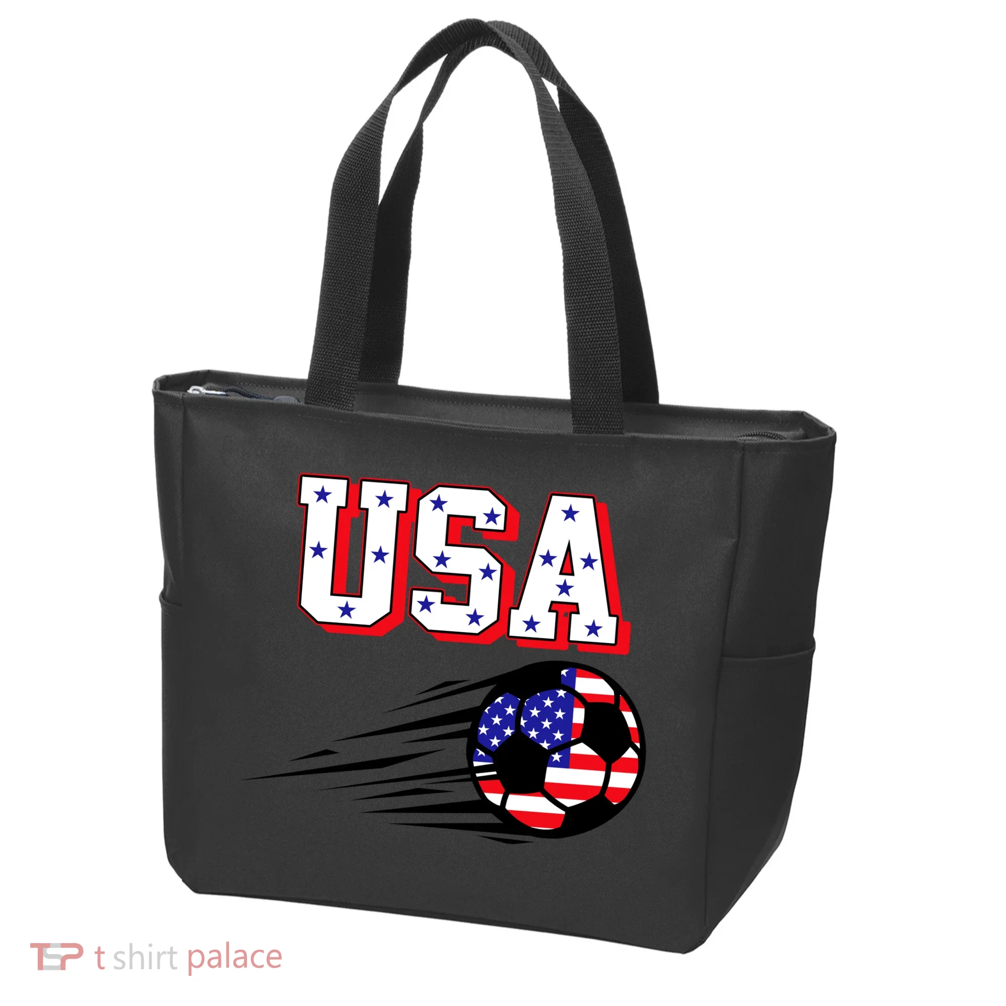 USA Soccer Fan Tote Bag