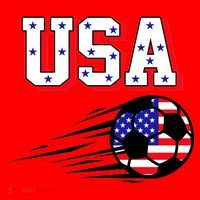 USA Soccer Fan Santa Hat thumb 1