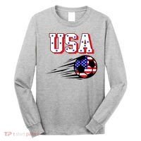 USA Soccer Fan Long Sleeve Shirt thumb 0