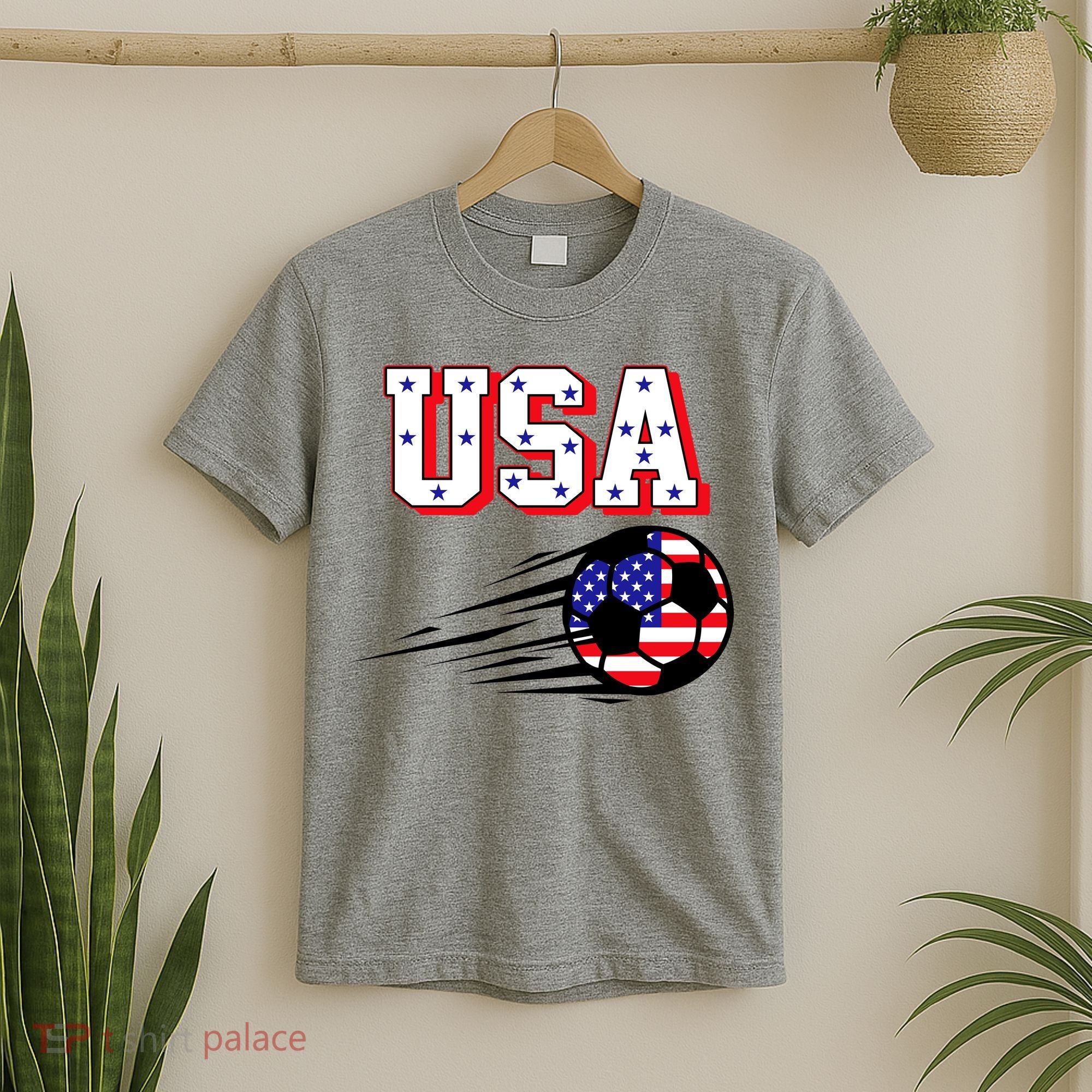 USA Soccer Fan T-Shirt