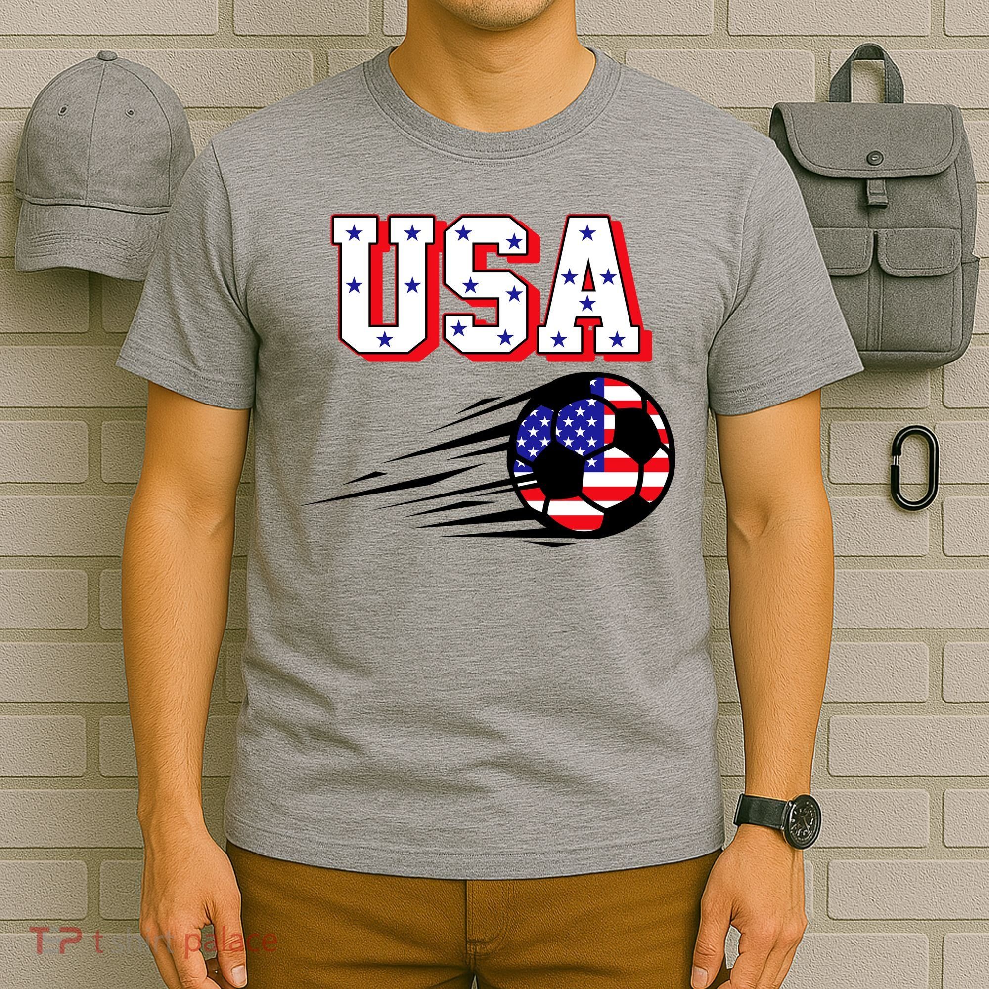 USA Soccer Fan T-Shirt