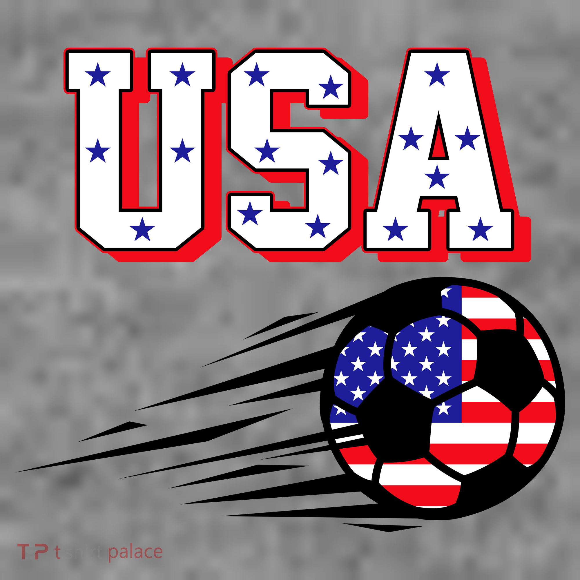 USA Soccer Fan Toddler Hoodie