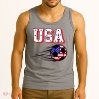 USA Soccer Fan Tank Top thumb 3