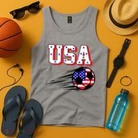 USA Soccer Fan Tank Top thumb 4