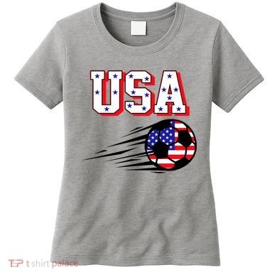 USA Soccer Fan Women's T-Shirt