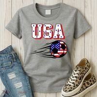 USA Soccer Fan Women's T-Shirt thumb 3