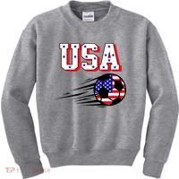 USA Soccer Fan Kids Sweatshirt thumb 0