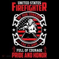 United States Firefighter We Run Towards Firefighters Dad Gift Coffee Mug thumb 5