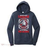 United States Firefighter We Run Towards Firefighters Dad Gift Women's Hoodie thumb 0