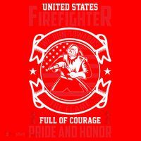 United States Firefighter We Run Towards Firefighters Dad Gift Santa Hat thumb 1