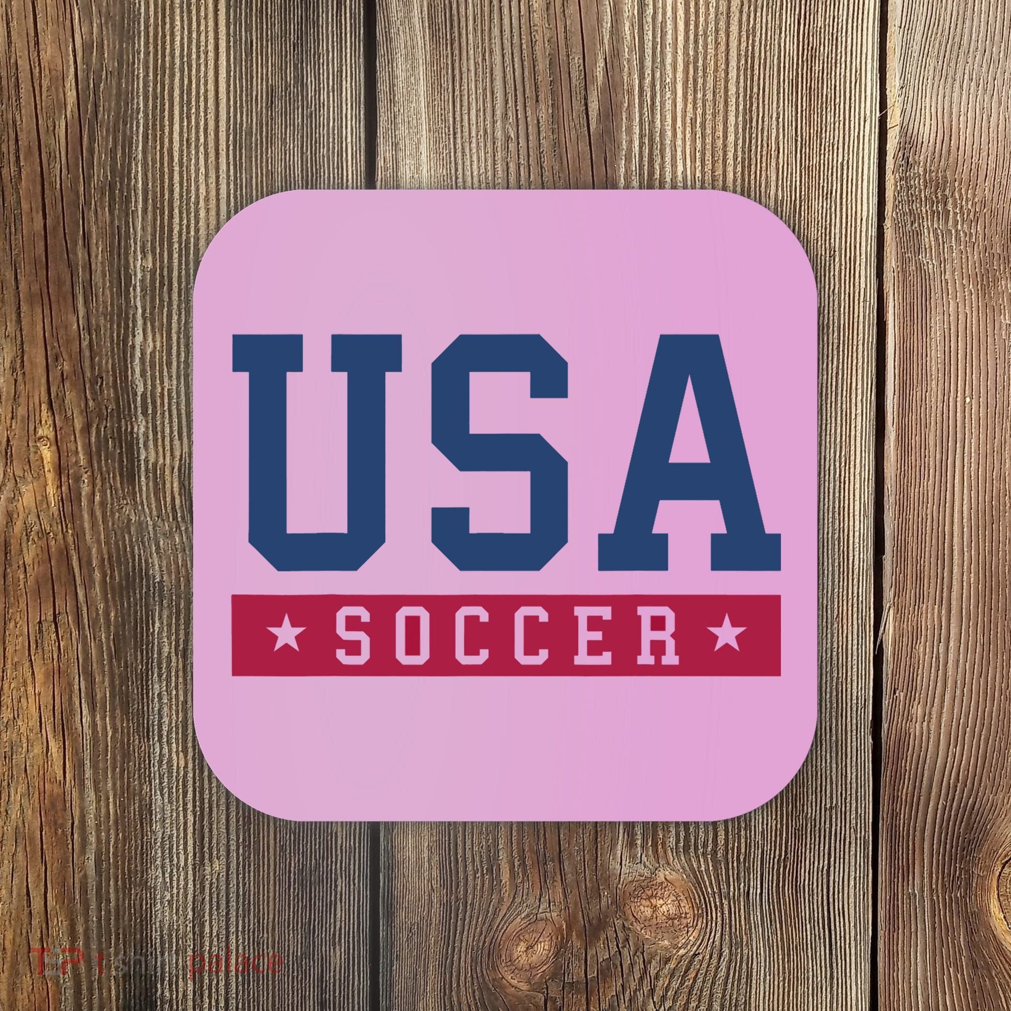 USA Soccer Fan Coaster