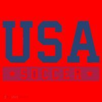 USA Soccer Fan Santa Hat thumb 1