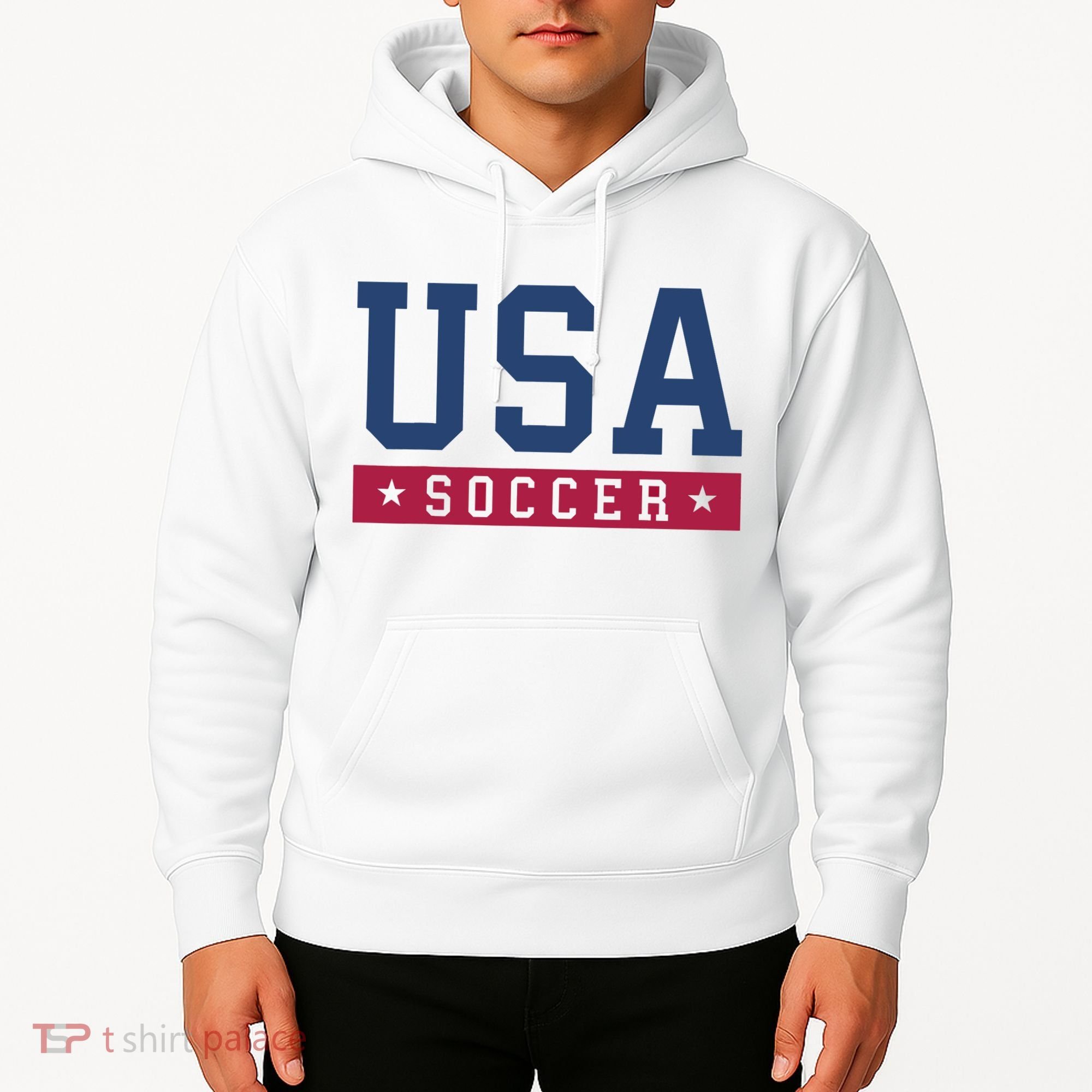 USA Soccer Fan Hoodie