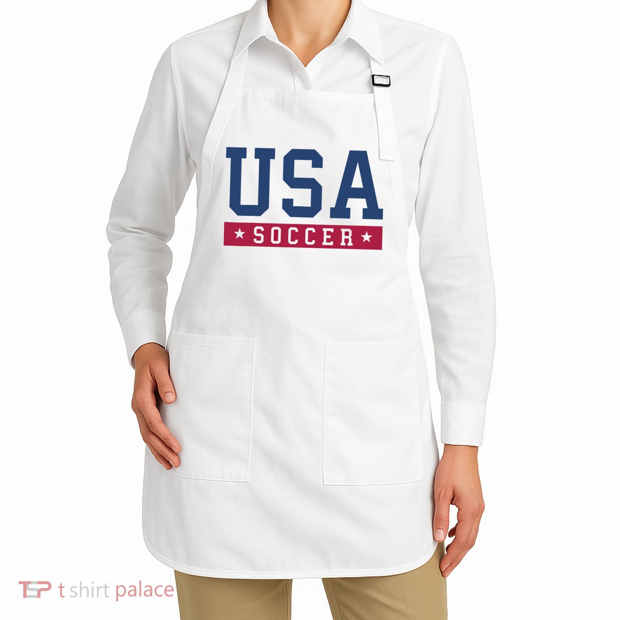 USA Soccer Fan Apron