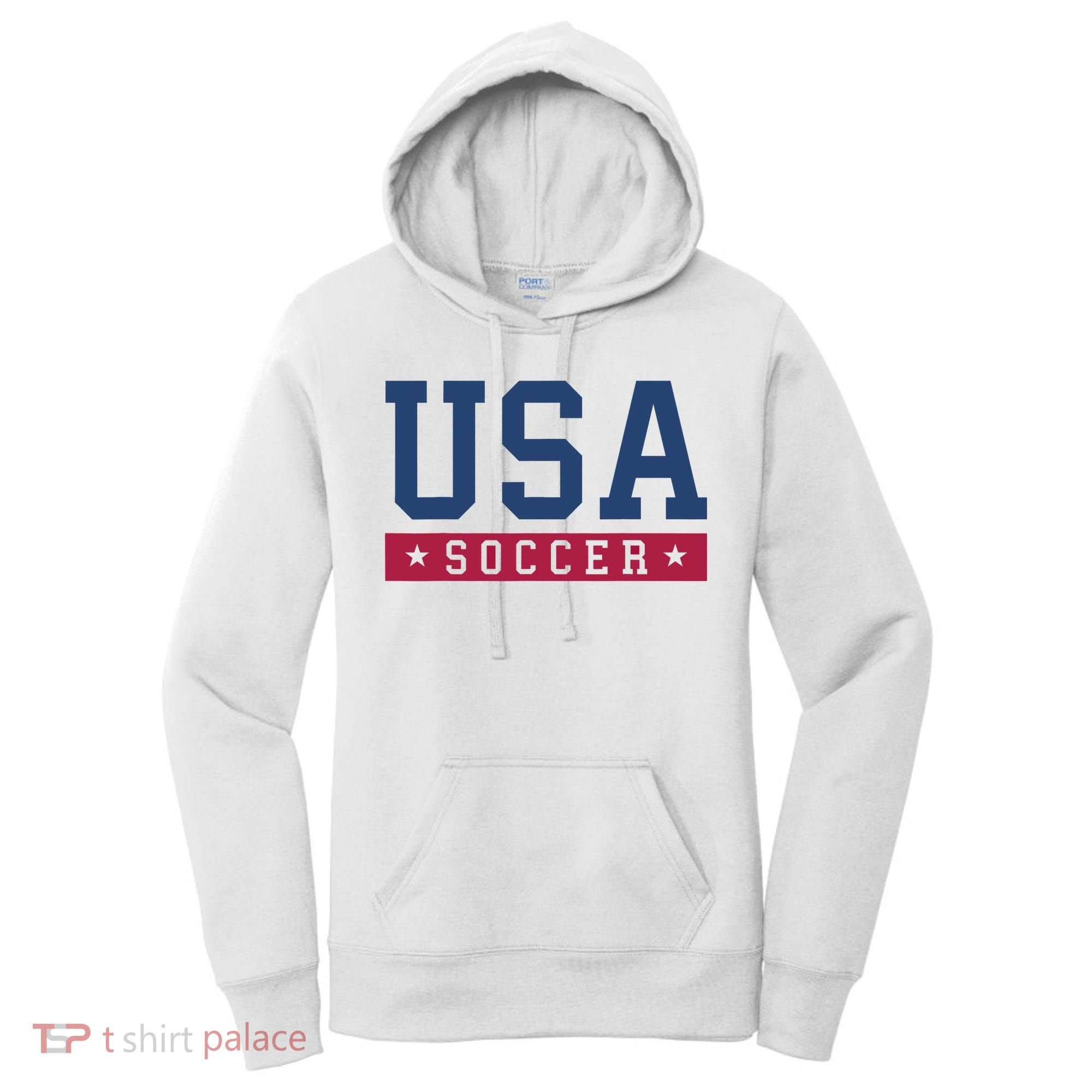 USA Soccer Fan Women's Hoodie
