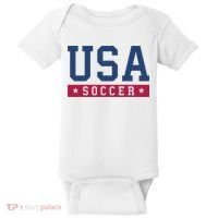 USA Soccer Fan Baby Bodysuit thumb 0