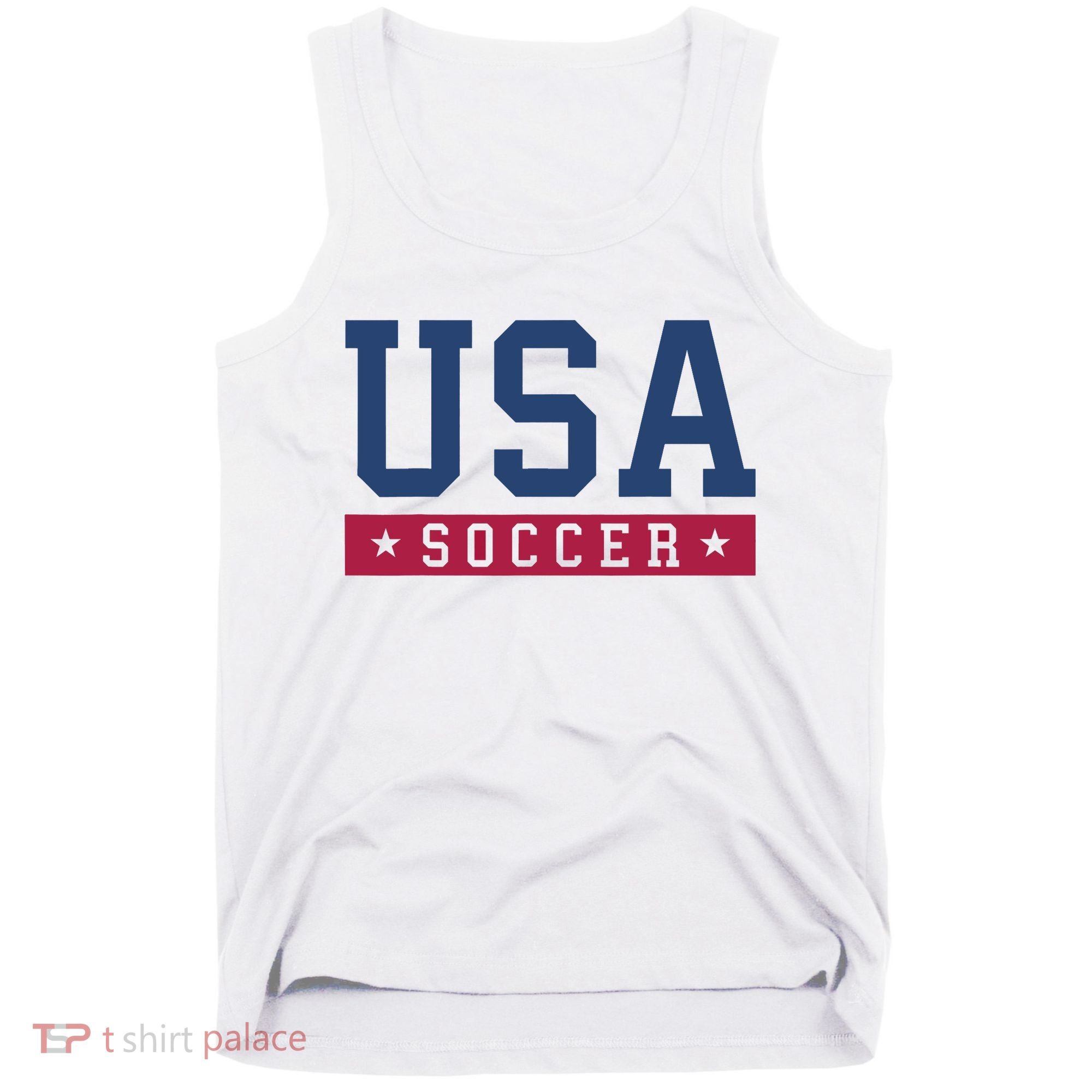 USA Soccer Fan Tank Top