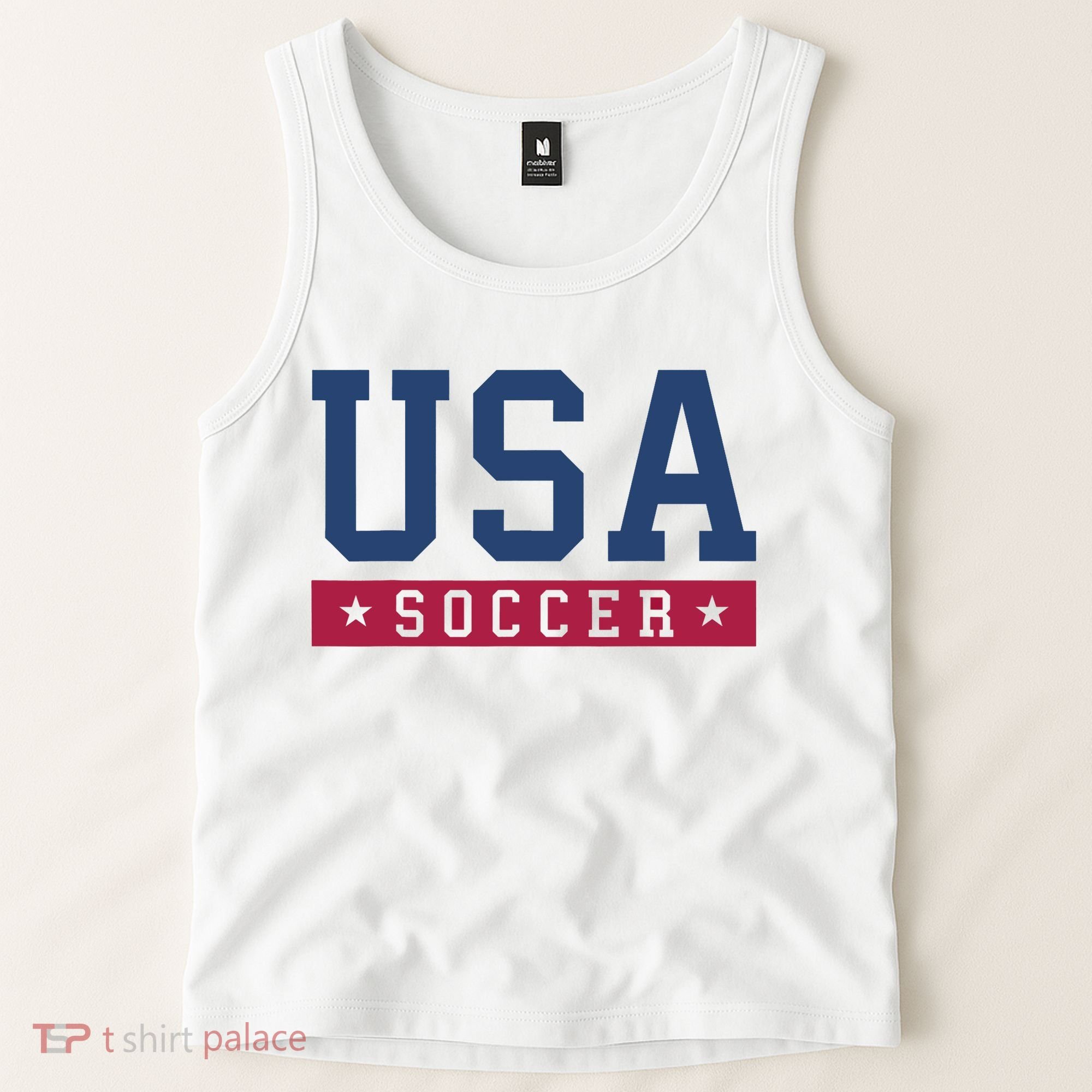 USA Soccer Fan Tank Top
