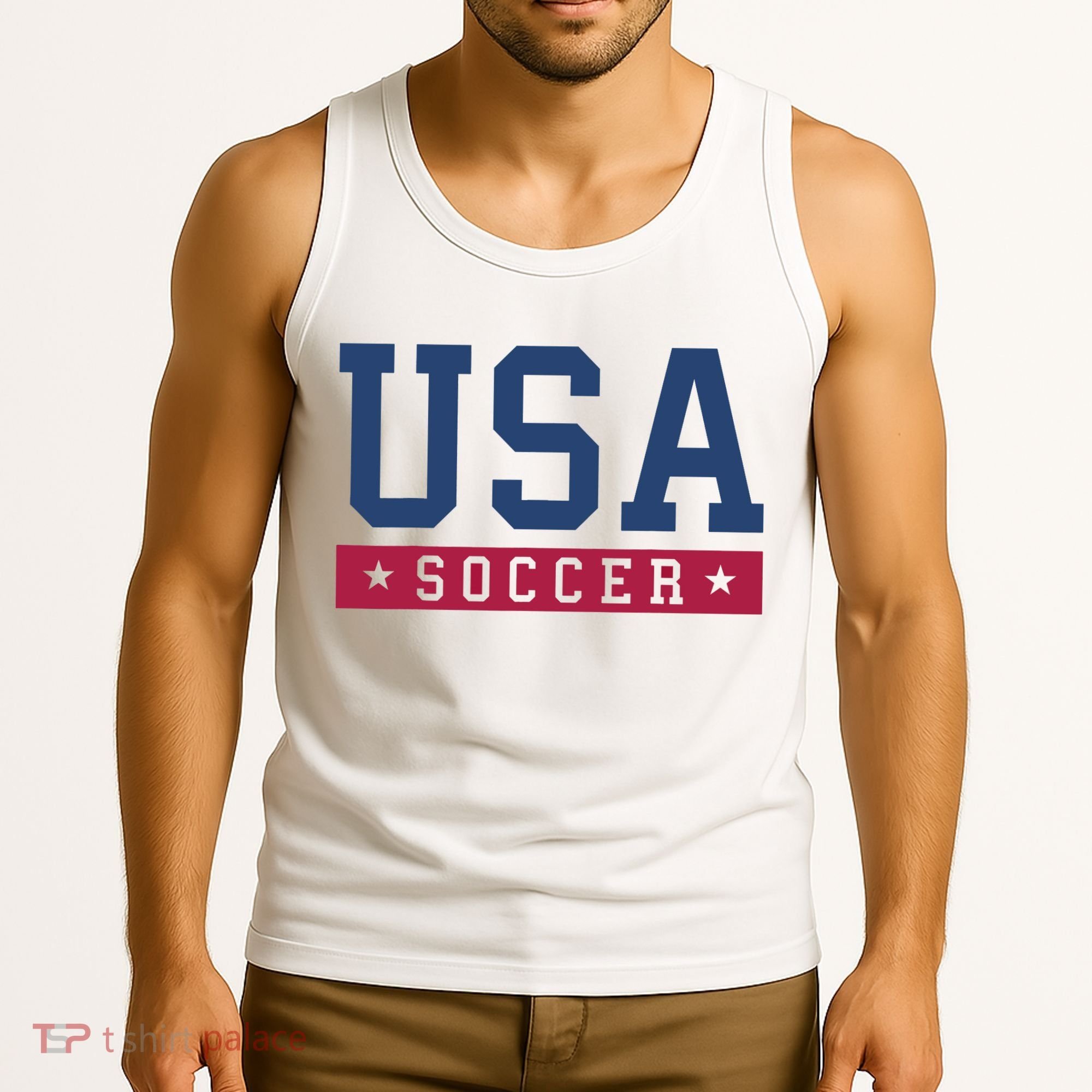 USA Soccer Fan Tank Top