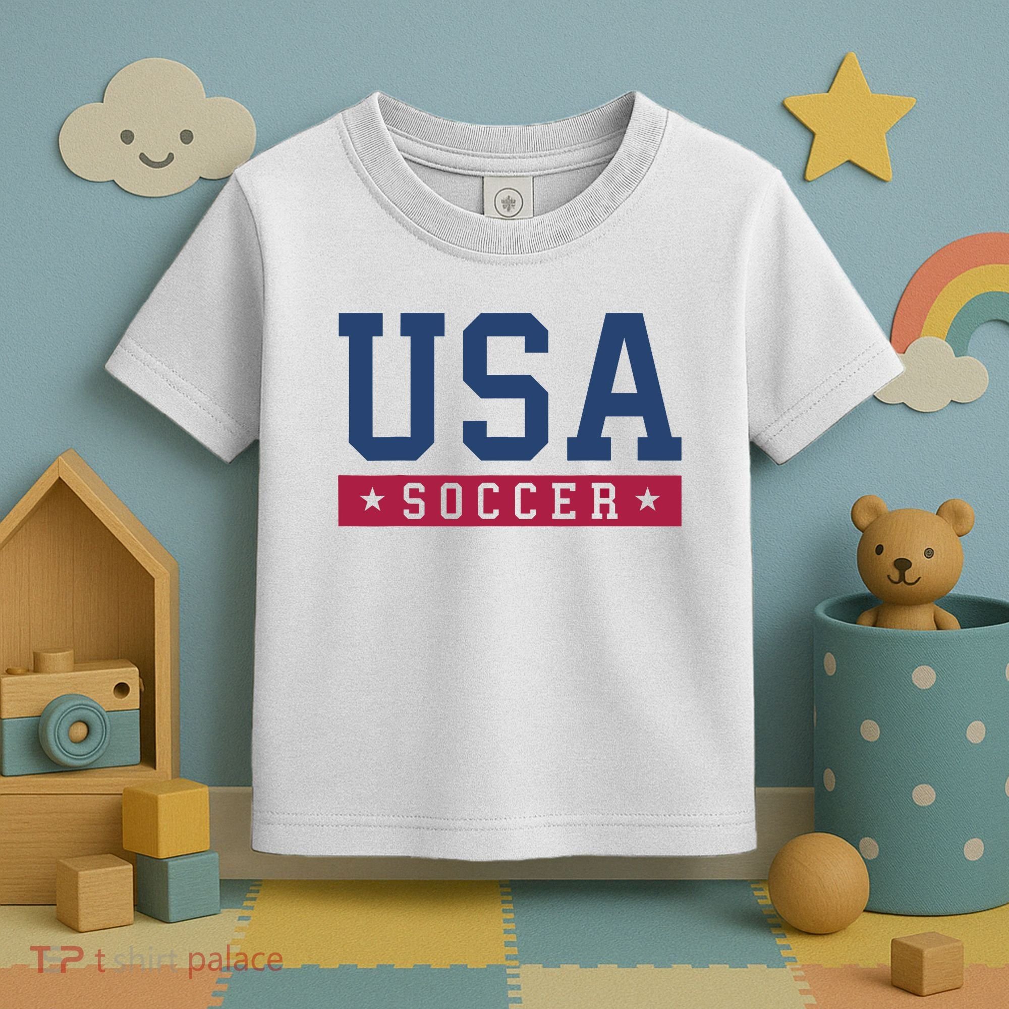 USA Soccer Fan Toddler T-Shirt