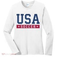 USA Soccer Fan Women's Long Sleeve Shirt thumb 0