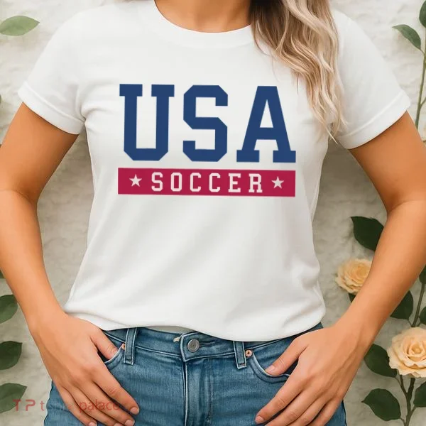 USA Soccer Fan Women's T-Shirt