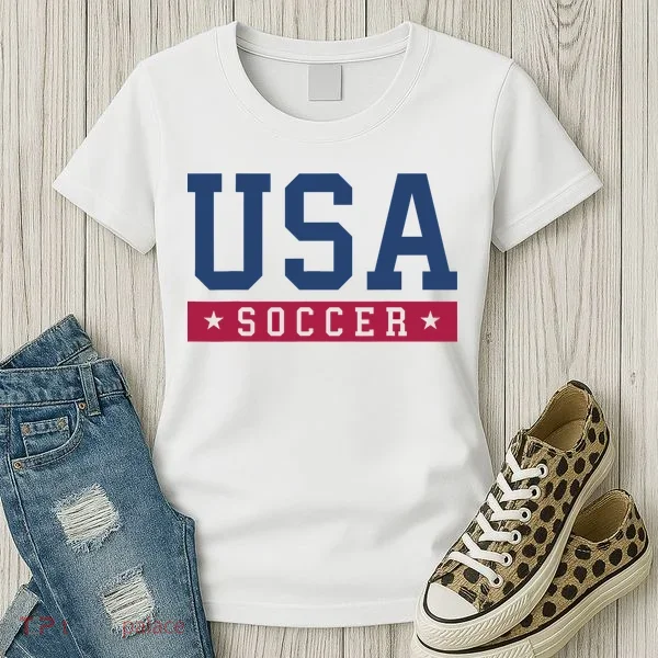 USA Soccer Fan Women's T-Shirt