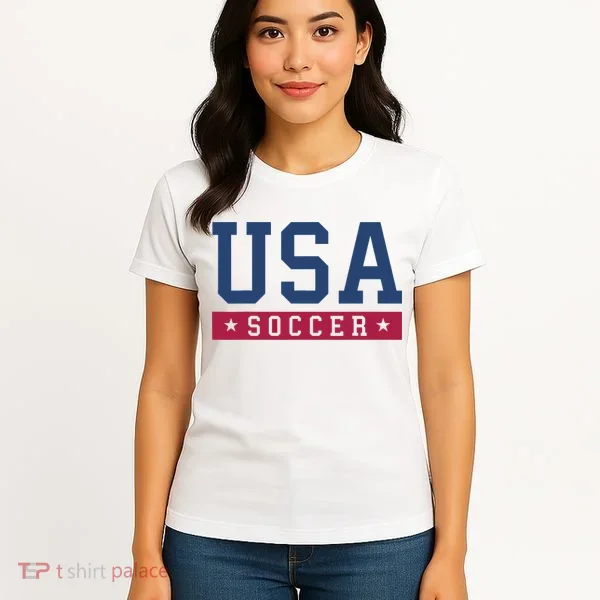 USA Soccer Fan Women's T-Shirt