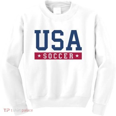 USA Soccer Fan Kids Sweatshirt