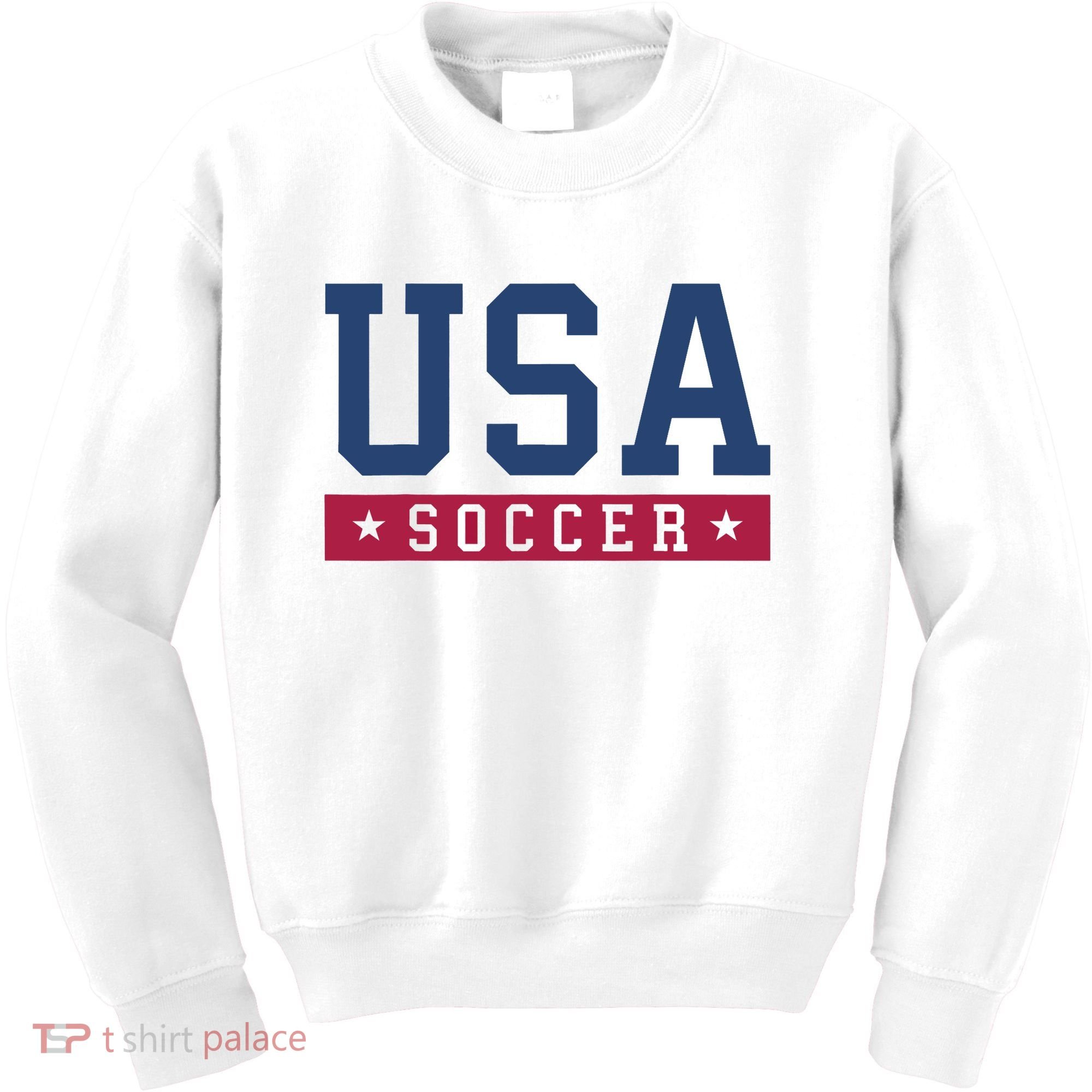 USA Soccer Fan Kids Sweatshirt