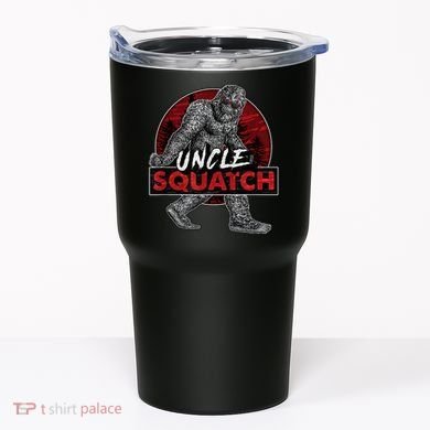  Uncle Squatch - Funny, Cool Bigfoot Sasquatch Uncle Tumbler