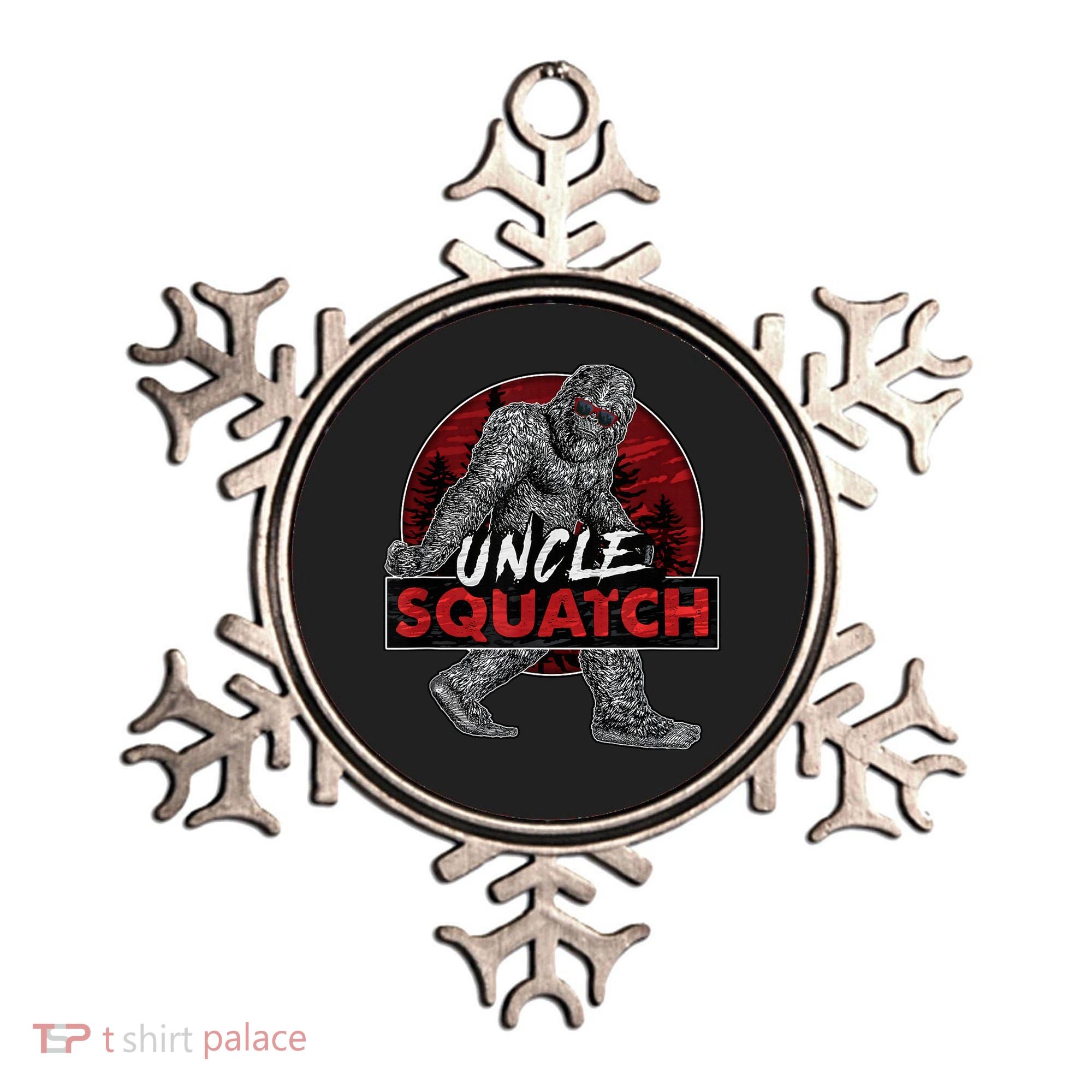  Uncle Squatch - Funny, Cool Bigfoot Sasquatch Uncle Ornament