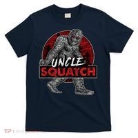  Uncle Squatch - Funny, Cool Bigfoot Sasquatch Uncle T-Shirt thumb 0