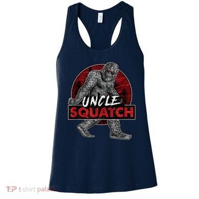  Uncle Squatch - Funny, Cool Bigfoot Sasquatch Uncle Women's Tank Top