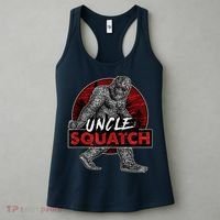  Uncle Squatch - Funny, Cool Bigfoot Sasquatch Uncle Women's Tank Top thumb 3