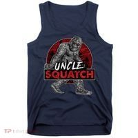  Uncle Squatch - Funny, Cool Bigfoot Sasquatch Uncle Tank Top thumb 0